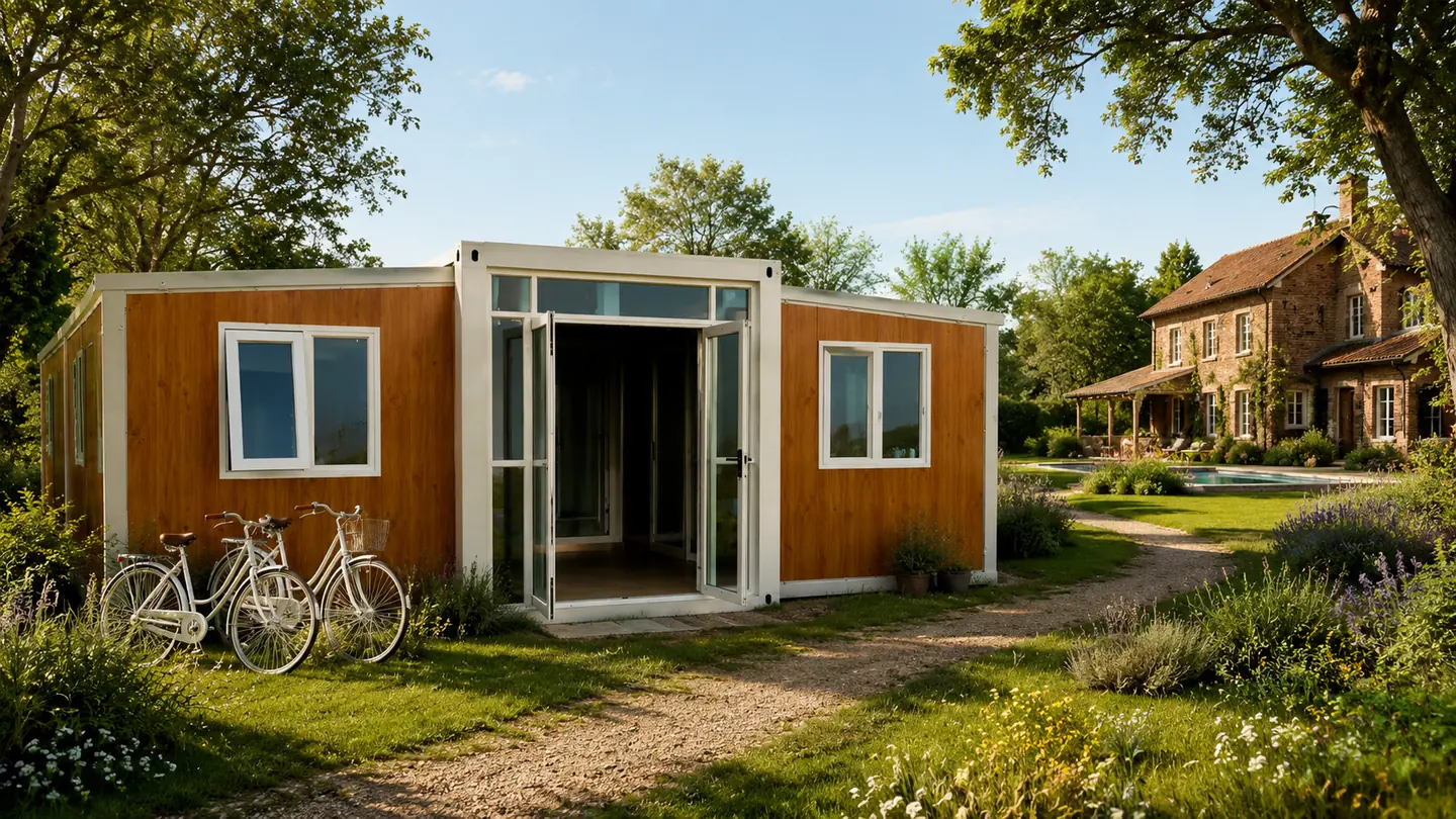 Almendro — casa plegable modular 39 m²